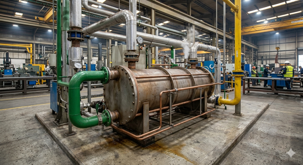 waste heat recovery industrial painting plant