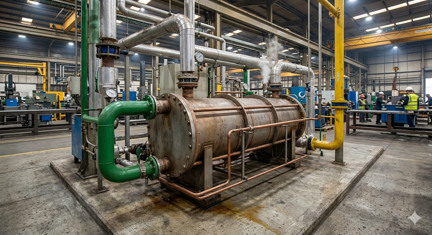 waste heat recovery industrial painting plant
